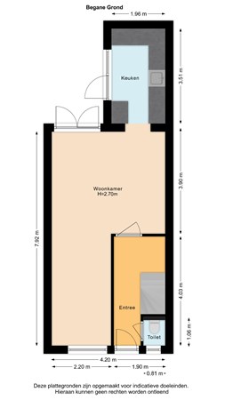 Floorplan - Loudonstraat 11, 2613 CT Delft